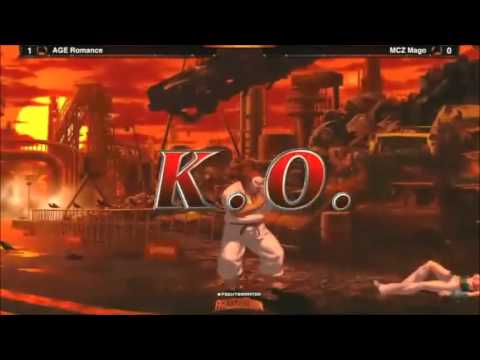 KOF XIII AGE Romance vs MCZ Mago   FT 3 CEO2013