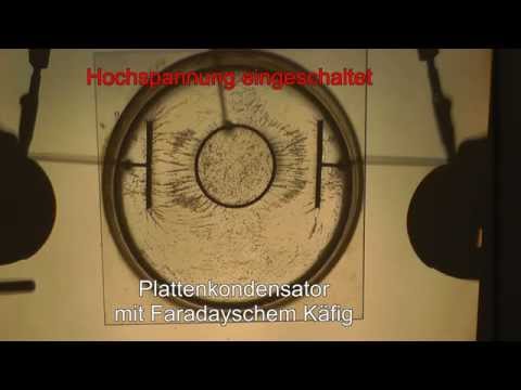 Grießkörnerversuch (Elektrische Feldlinien)