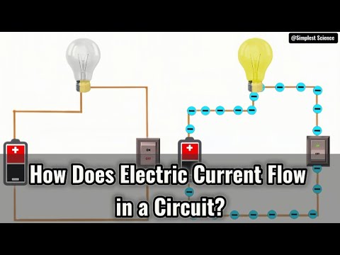 How Does Electric Current Flow in a Circuit?