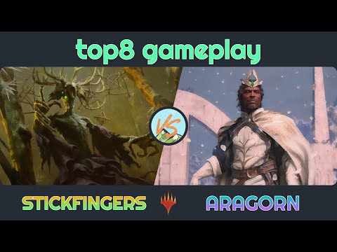 Old Stickfingers vs. Aragorn - 9TH NLL - Final - Duel Commander - EDH│MTG│bitzelberg