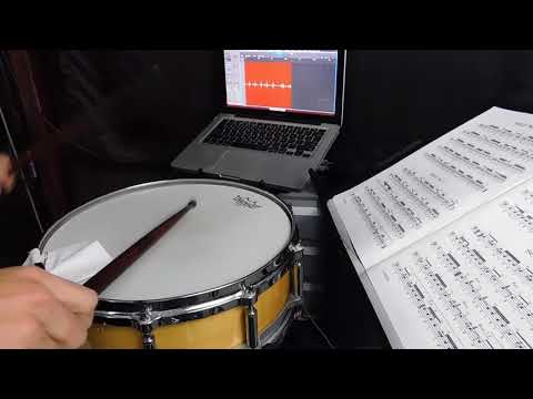 Solo 7 from "The All-American Drummer" Charley Wilcoxon 96bpm