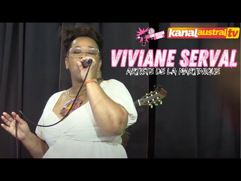 VIVIANE SERVAL, artiste de la Martinique en live sur KANAL AUSTRAL.TV