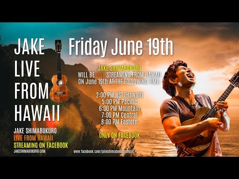Jake Shimabukuro - LIVE FROM HAWAII
