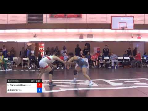 62 Kg Semifinal Lais Nunes De Oliveira Brazil Vs Ana Godinez Canada