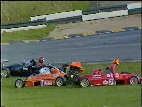 1984 Formula Ford @ Brands Hatch - Multiple Car Crash