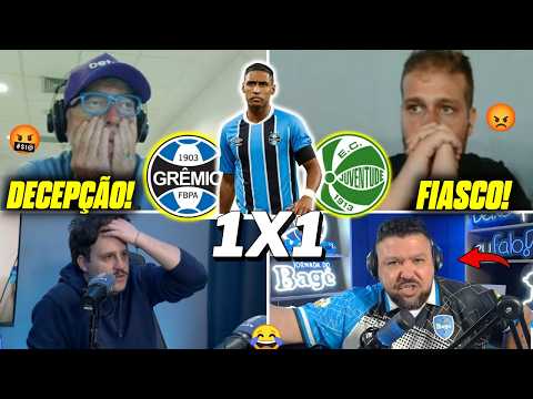 Reactions from Grêmio fans outraged by bitter draw - Grêmio 1-1 Juventude