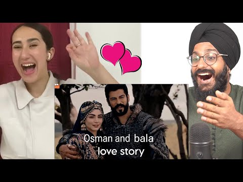 Indian Reaction to Kurulus Osman and Bala Love Story Scenes | Raula Pao