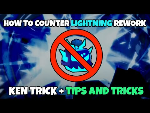 How to Counter LIGHTNING REWORK Full Guide | Blox Fruits