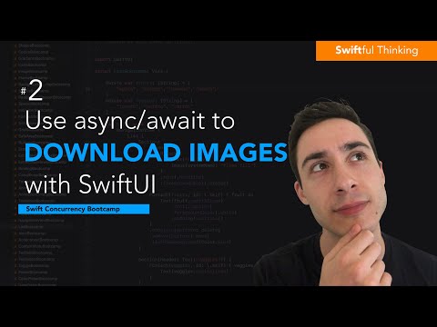 Download images with Async/Await, @escaping, and Combine | Swift Concurrency #2 thumbnail