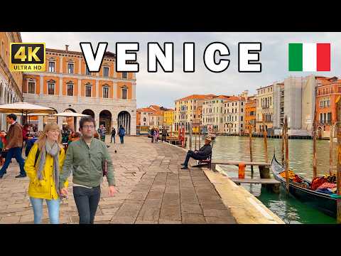 🇮🇹 VENICE in 4K🚶‍♂️| The Floating City Like You’ve Never Seen Before 🌊✨