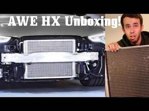 AWE Heat Exchanger Unboxing/S4 Power Plans!