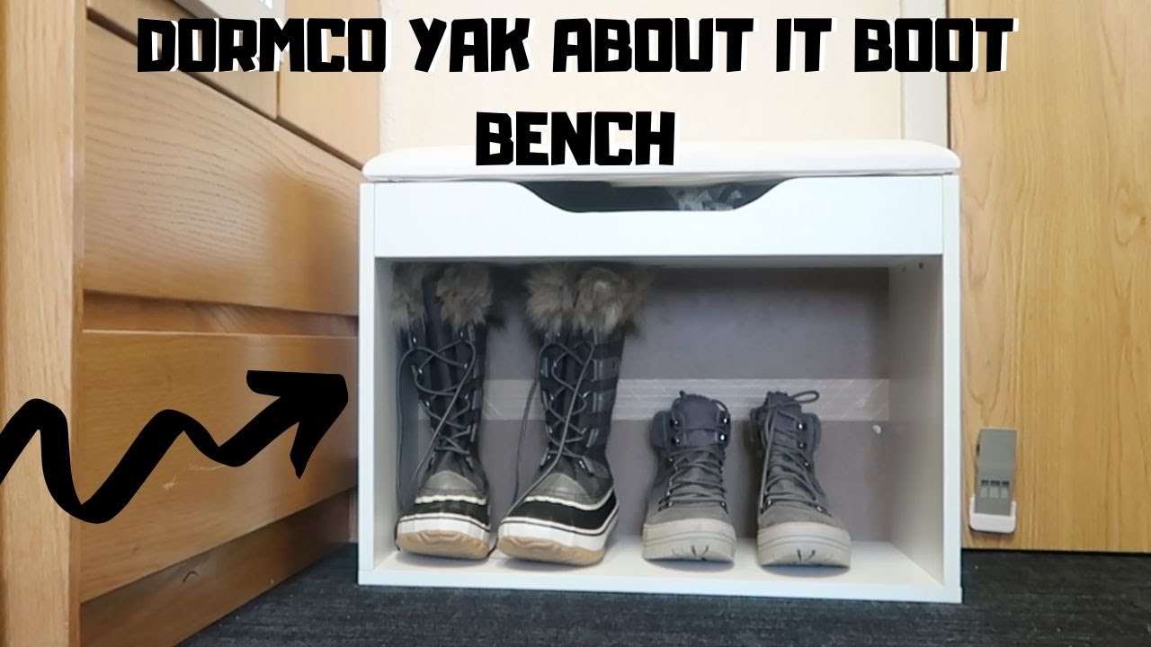 DORMCO YAK ABOUT IT COMPACT BOOT BENCH