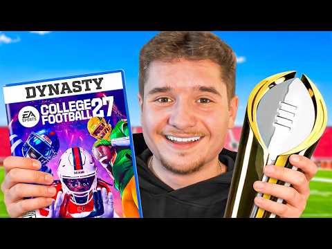 College Football 27 Dynasty is HERE!
