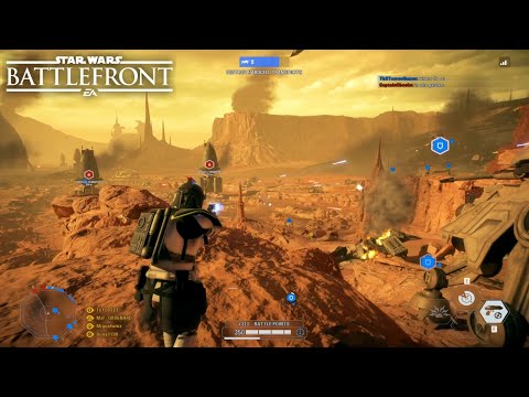 Star Wars Battlefront 2: Galactic Assault Gameplay | Geonosis