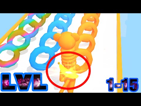 Long Neck Run - LVL 1-15 - Gameplay Walkthrough