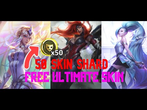 Lol Sea server rewards opening / 50x skin shards and free ULTIMATE SKINS