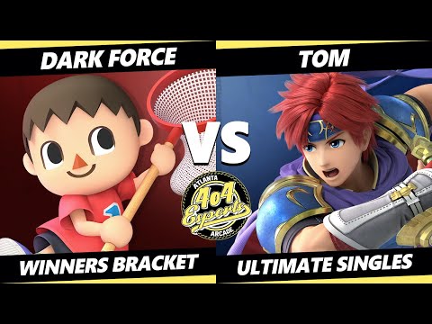 4o4 Smash Night 23 - Dark Force (Villager) Vs. Tom (Roy) - SSBU Ultimate Tournament