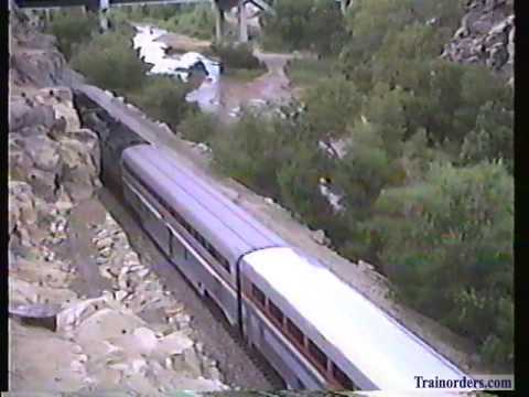 Classic Railroad Series 241 - Amtrak and UP at Mojave, CA June 1988