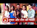 Mastiii 4 Tusshar Kapoor Shreya Ruhii Singh Elnaz Norouzi Nishant Malkhani Shine At Promotions