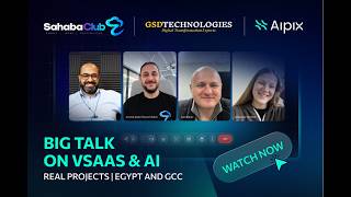 Cloud Video Surveillance and AI in Egypt | Aipix Podcast with GSD & Sahaba Club