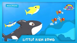 Little Fish Song | New Kids Little Fish Song 2021| Featuring Finny The Shark Song | Boo Ba Bu Kids
