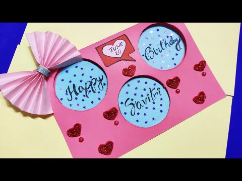 DIY birthday greeting card|Antra's DIY