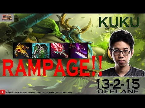 KUKU Perspective (Offlane: Natures Prophet) RAMPAGE!!
