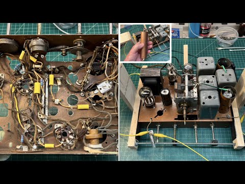 Zenith 6S229 - Completing The Electrical Restoration & First Power Up