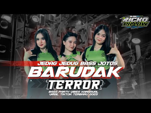 DJ BARUDAK TERROR BASS JOTOS🔥DROP BHABI TERBARU 2025 (Ricko Pillow Remix) #trending