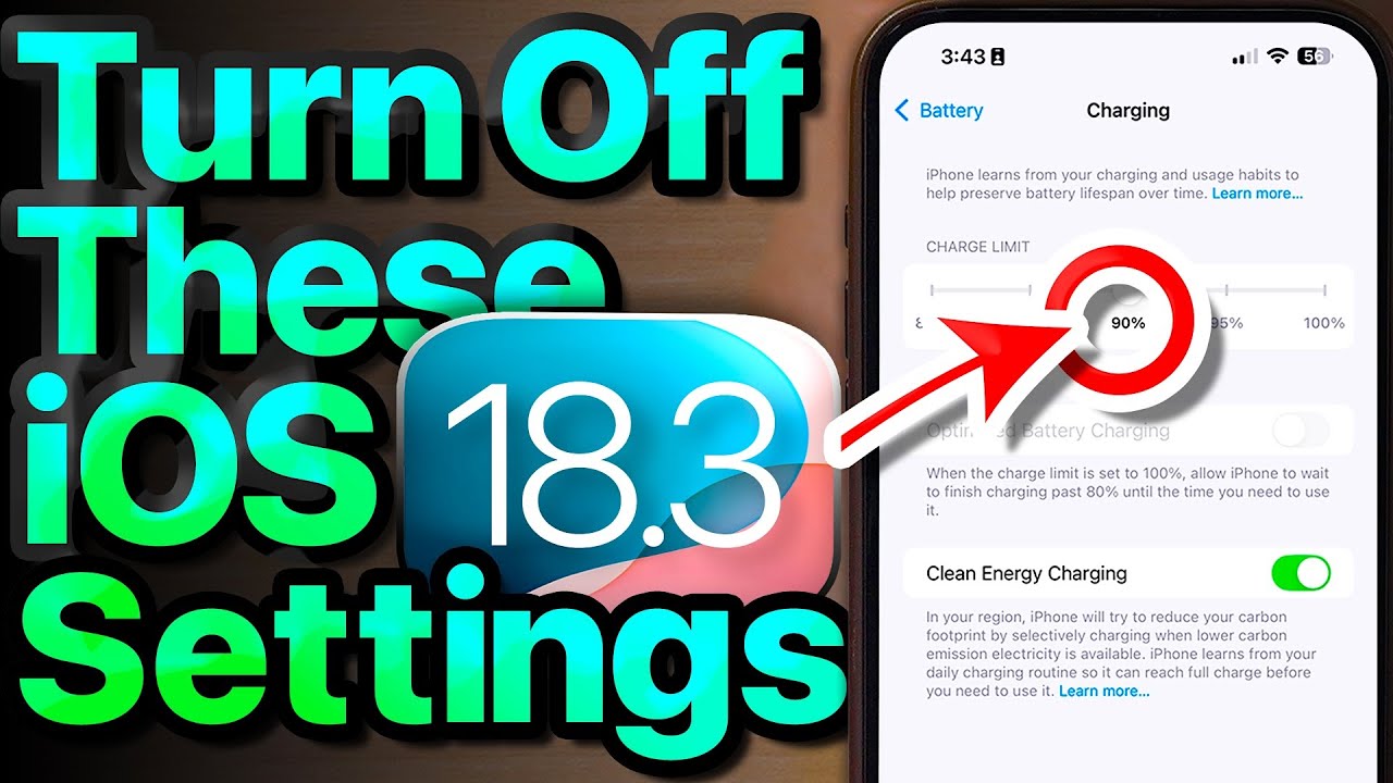 iOS 18.1 Settings To Turn OFF Now! (Important!)