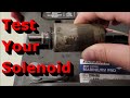 How to Test a Fuel Shut Off / Injector Pump Solenoid