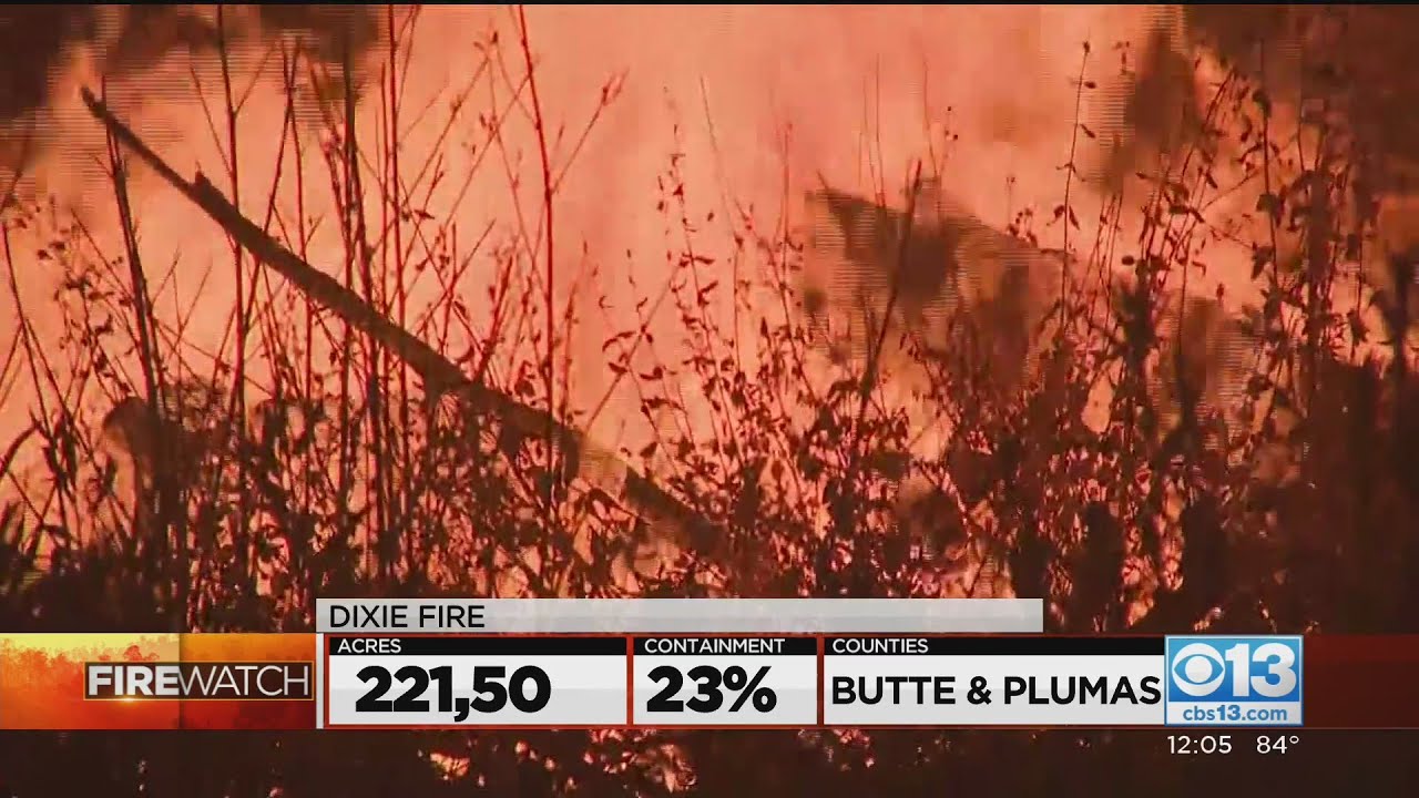Dixie Fire Grows To 221,000 Acres, 23% Contained