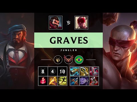 Graves Jungle vs Lee Sin - BR Grandmaster Patch 25.13