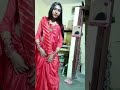 एक बार और इस सारी में Red Silk Satin Saree Pooja Jee Boytogirl2023
