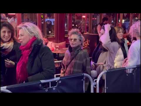 Connie Palmen, Freek de Jonge & Bart Chabot bij het boekenbal (nachtclub Escape)