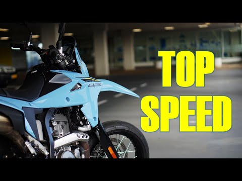 2026 SUZUKI DR-Z4SM - TOP SPEED WITH GPS
