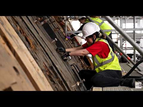 HMS Victory - The Conservation Team at Work