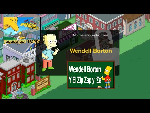 Los Simpson Springfield "Black Friday 2018: Cap. 16 - Wendell Borton y el Zip Zap y 'Za" Tony