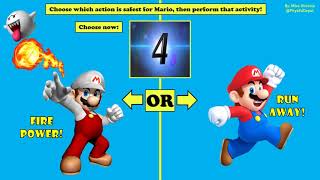 Super Mario Fitness Challenge - PE Distance Learning At Home
