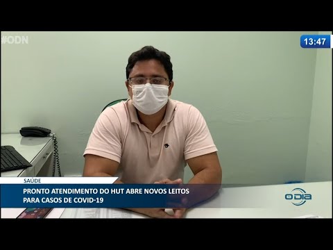 HUT anuncia abertura de novos leitos para tratamento de Covid-19 26 03 2021