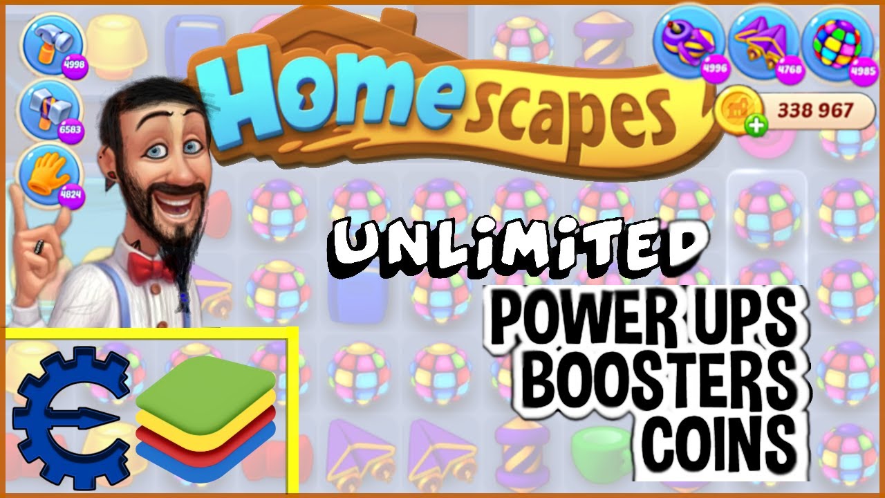 Homescapes: Never Fail Another Level - Cheat Engine/Bluestacks