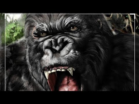 King Kong movie dinosaur dead run scene
