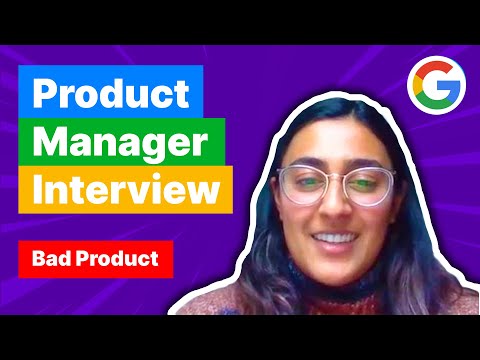 Google Product Manager Mock Interview: What's a bad ... - YouTube