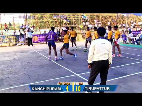 TIRUPATTUR VS KACHIPURAM 51 junior championship kabaddi match @ pochampalli