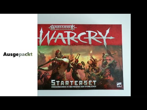 Warcry Starterbox Ausgepackt -  Unboxing - Deutsch/German