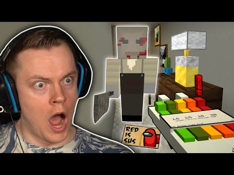 Insym - I Played Phasmophobia in Minecraft and it's INSANE