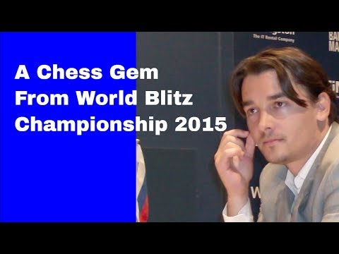 Alexander Morozevich vs Dariusz Swiercz: World Blitz Ch 2015
