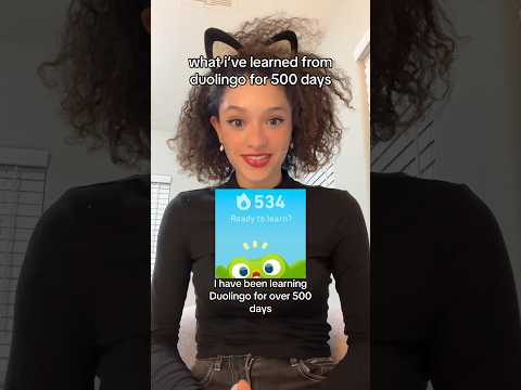 500 DAYS OF DUOLINGO? 🫢 #spanish