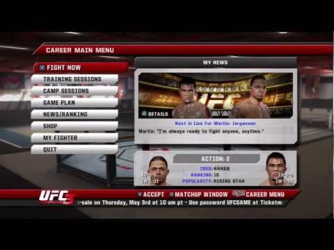 UFC 3: Career Mode Tips/Tricks