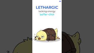 SAT Vocabulary #0168: LETHARGIC (Meaning + Memory Trick)